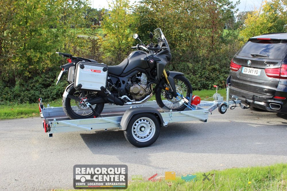 Remorque porte moto franc MONO PM13  Vente remorque Porte Moto et Quad  Toulon Var (83) Nice